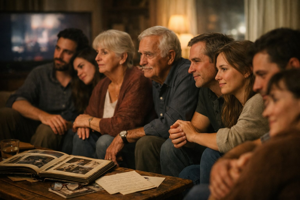 life story films families gathering together to learn about each other